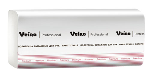 Полотенце бум "Veiro Professional Premium" W-слож., 2 сл., 150 л KW-309 (21 шт/кор) — купить в Нижнем Новгороде | Интернет-магазин ЛегСнаб