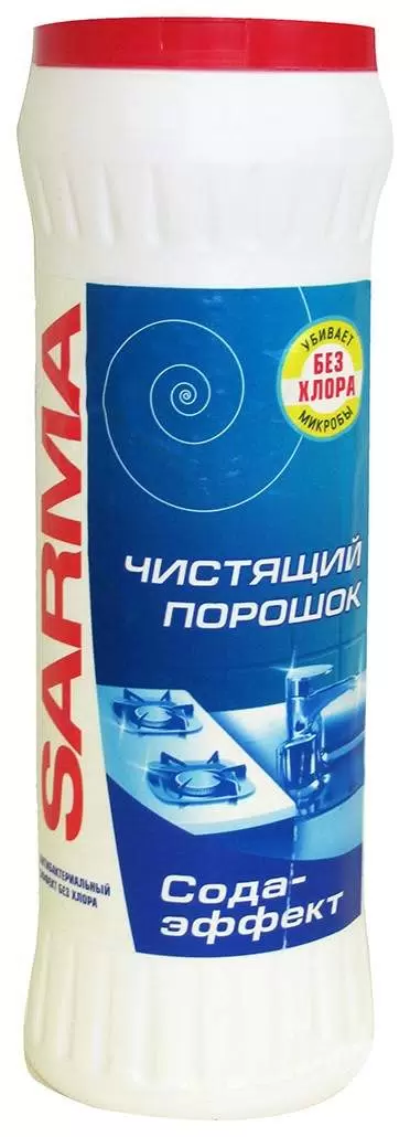 Средство чист "Сарма"сода эффект 400г банка 1/18 шт — купить в Нижнем Новгороде | Интернет-магазин ЛегСнаб